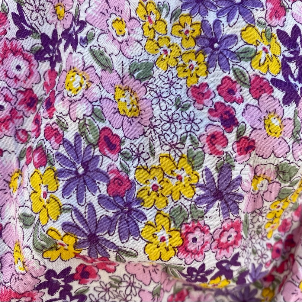 OOBI Girls Floral Shorts With Pockets - Picture 6 of 10